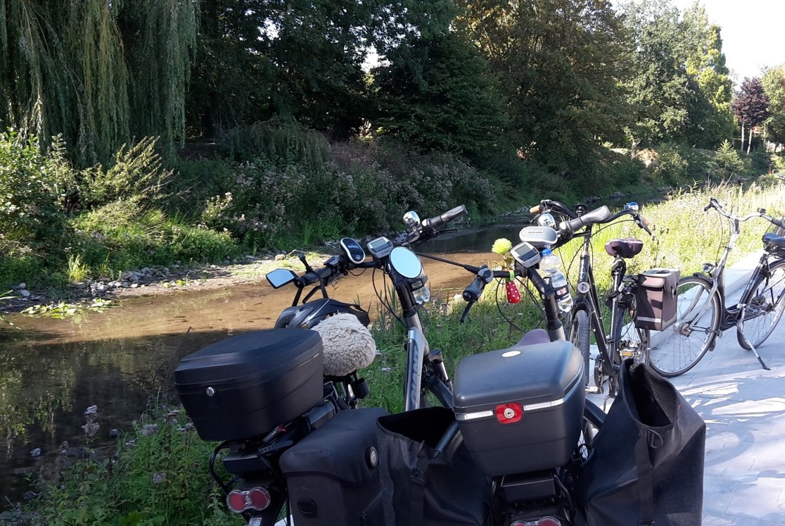 Radtour entlang der renaturierten Stever und Seitenbäche Radtour entlang der renaturierten Stever und Seitenbäche