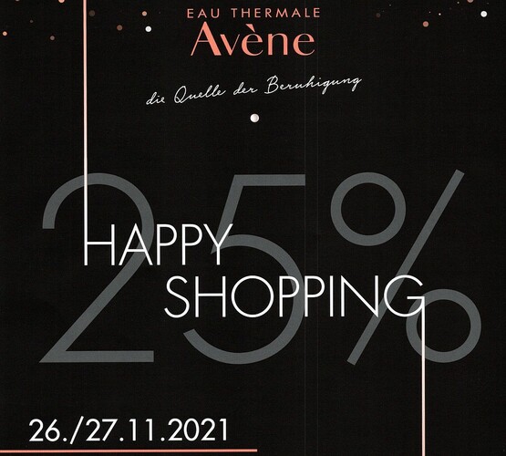 Avène - Aktion Avéne - Aktion