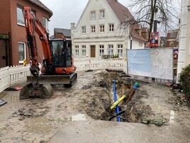 Erneuerung der Versorgungsleitungen Gas- und Wasser im 2. Bauabschnitt