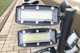 Neue LED-Strahler.