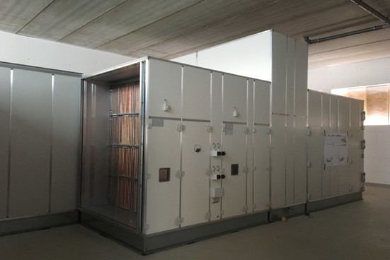 Innenausbau Technikanbauten