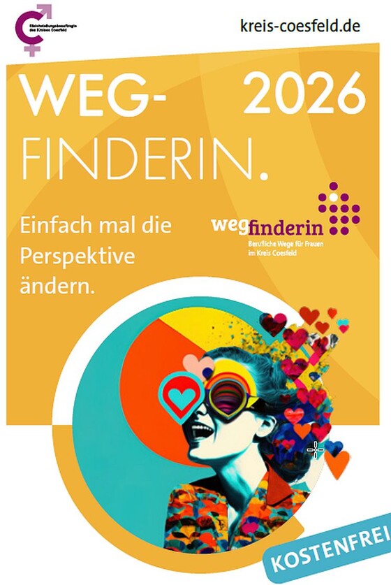 Titelbild Broschüre Wegfinderin