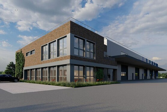 Visualisierung neuer Bauhof Visualisierung neuer Bauhof